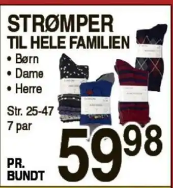 Stømper Til Hele Familien