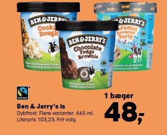 SuperBrugsen Ben& Jerry's Is tilbud