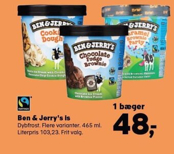 Kvickly Ben & Jerry's is tilbud