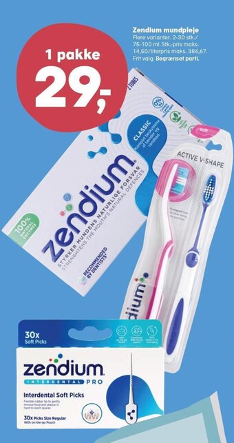 Kvickly Zendium Mundpleje tilbud