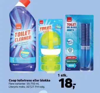Coop Toiletrens eller Blokke