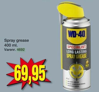 Harald Nyborg WD-40 Spray Grease 400 ml tilbud