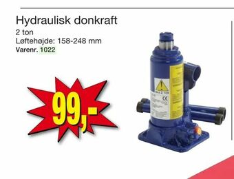 Hydraulisk donkraft