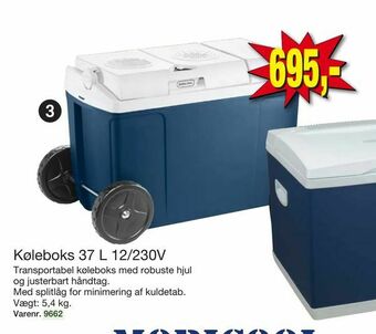 Harald Nyborg Køleboks 37 L 12/230V tilbud