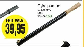 Harald Nyborg Cykelpumpe tilbud