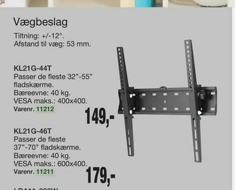 Vægbeslag