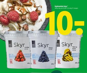 Coop 365 Dybbækdal skyr tilbud