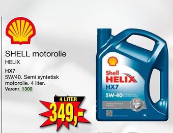 Harald Nyborg Shell motorolie tilbud
