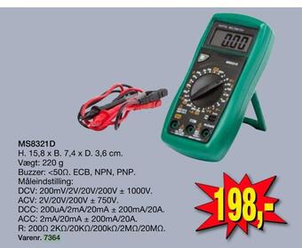 Harald Nyborg Digital multimeter tilbud
