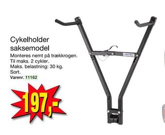 Harald Nyborg Cykelholder saksemodel tilbud