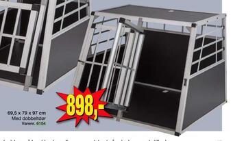 Harald Nyborg Hundebur til bil tilbud