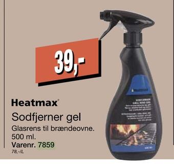 Sodfjerner gel