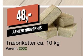 Harald Nyborg Træbriketter ca. 10 kg tilbud