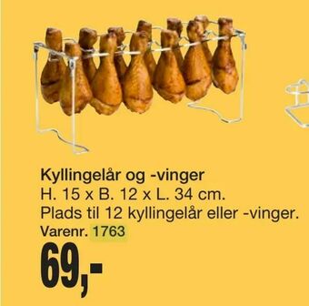Kyllingelår og -vinger