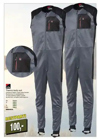 Thermo body suit
