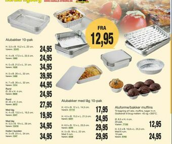 Harald Nyborg Alubakker 10-pak tilbud