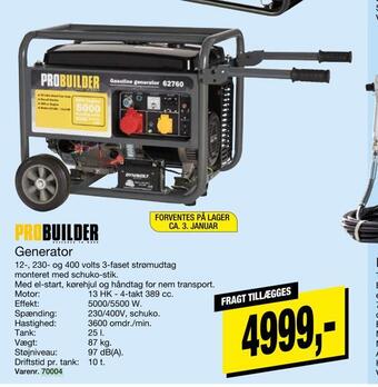 Harald Nyborg Generator tilbud