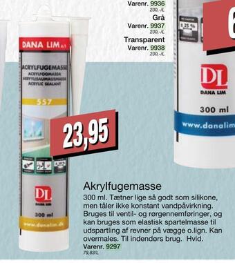 Harald Nyborg Akrylfugemasse tilbud