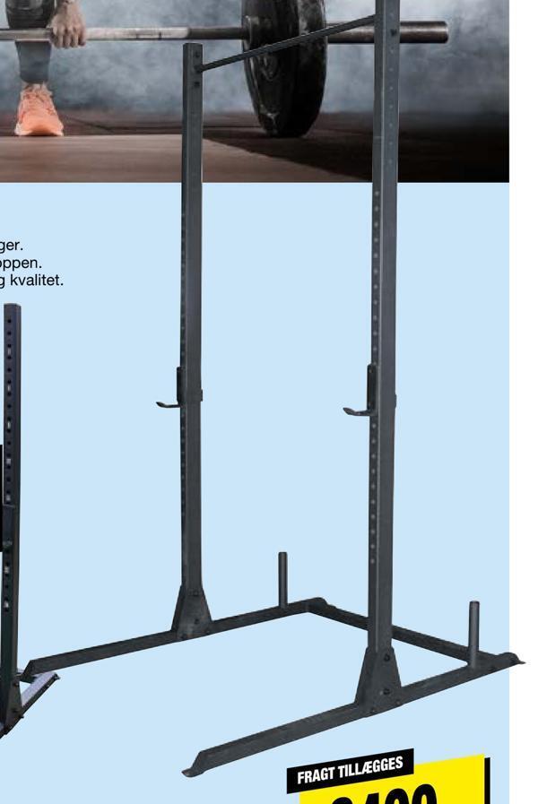 Titan life squat rack tilbud hos Harald