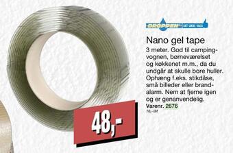 Harald Nyborg Nano gel tape tilbud