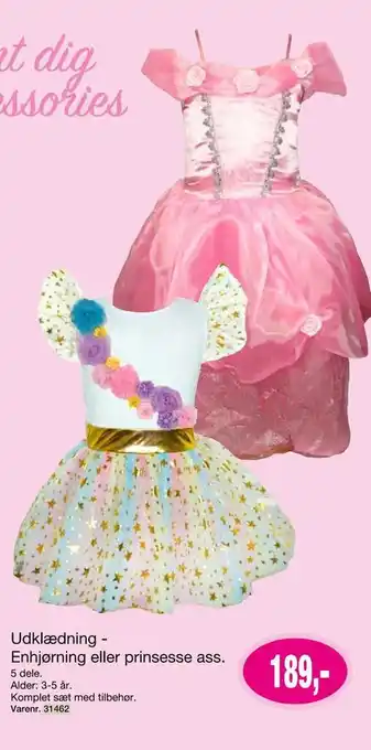 Harald Nyborg Udklædning - enhjørning eller prinsesse ass tilbud