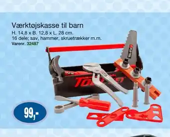 Værktøjskasse til barn