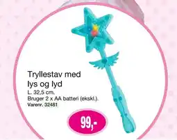Harald Nyborg Tryllestav med lys og lyd tilbud