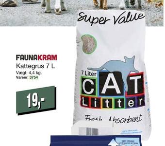 Harald Nyborg Kattegrus 7 l tilbud