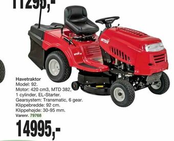 Harald Nyborg Havetraktor tilbud