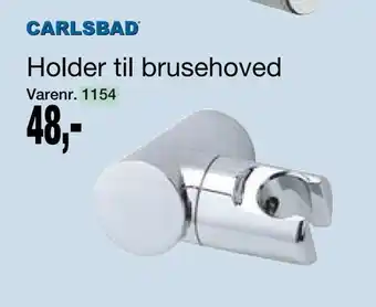 Harald Nyborg Holder til brusehoved tilbud