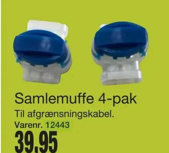 Harald Nyborg Samlemuffe 4-pak tilbud