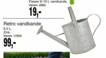 Retro vandkande