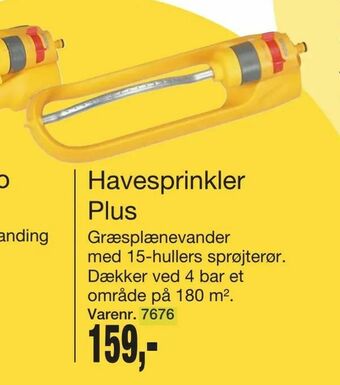 Harald Nyborg Havesprinkler Plus tilbud