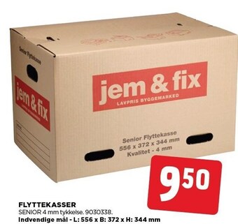 jem & fix Flyttekasser tilbud
