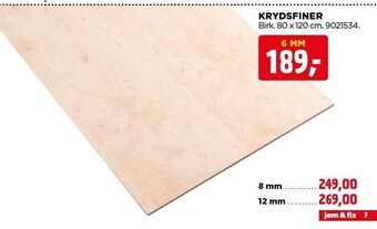 jem & fix Krydsfiner tilbud