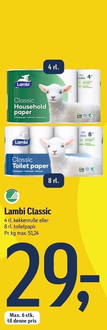 Føtex Lambi classic tilbud