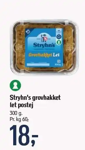 Føtex Stryhn's grovhakket let postej tilbud