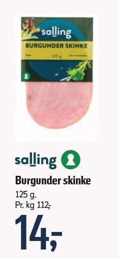 Føtex Burgunder skinke tilbud