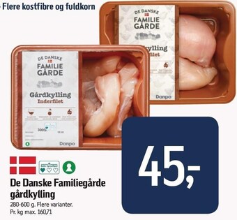 Føtex De danske familiegårde gårdkylling tilbud