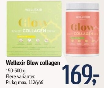 Føtex Wellexir glow collagen tilbud