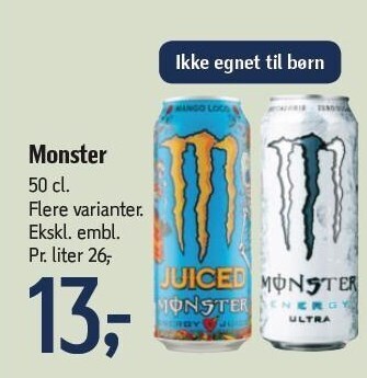 Føtex Monster tilbud