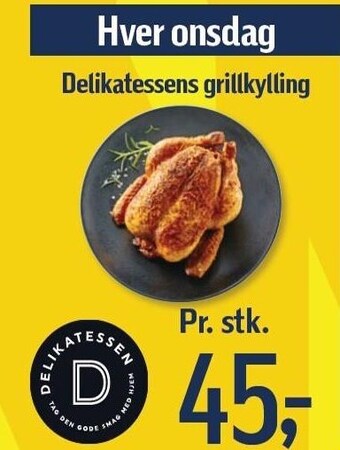 Føtex Grillkylling tilbud