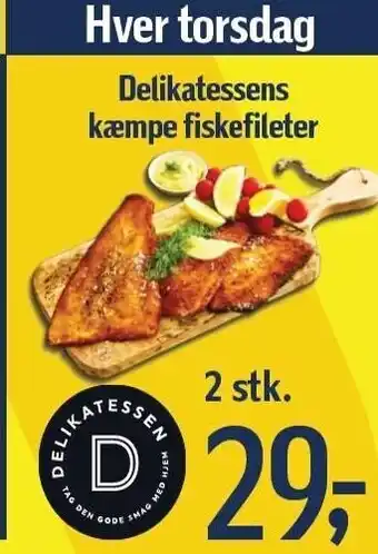 Føtex Kæmpe fiskefileter tilbud