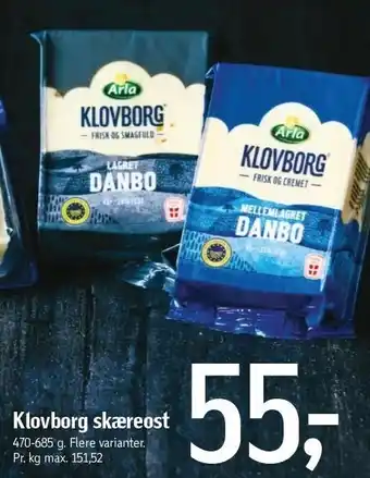 Føtex Skæreost tilbud