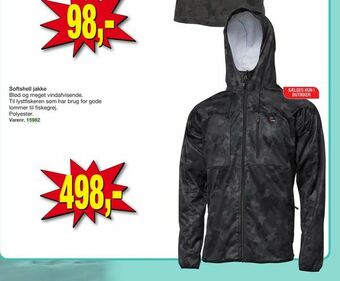 Harald Nyborg Softshell jakke tilbud