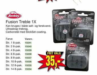 Harald Nyborg Fusion Treble 1X tilbud