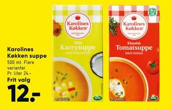 Bilka Karolines køkken suppe tilbud
