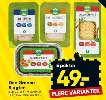 Bilka Den grønne slagter tilbud