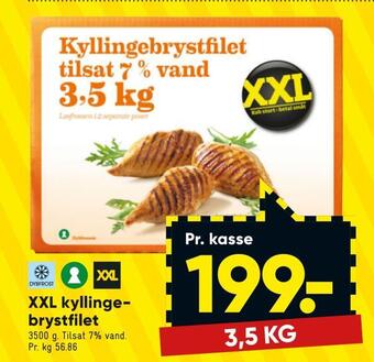 Bilka Xxl kyllingebrystfilet tilbud