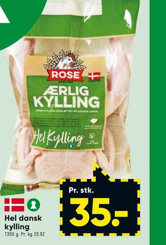 Bilka Hel dansk kylling tilbud